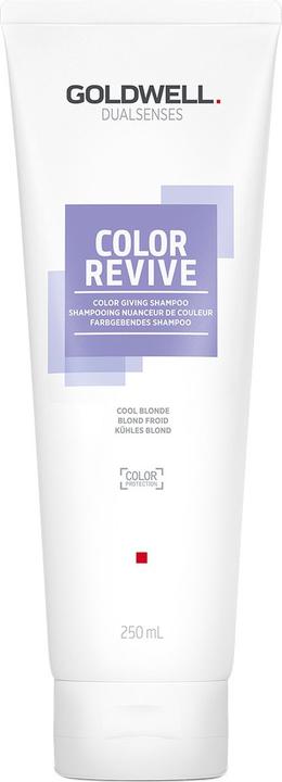 Produktbild Goldwell Dualsenses Color Revive Cool Blonde Color Giving Shampoo 250ml (250 ml, Flüssiges Shampoo)