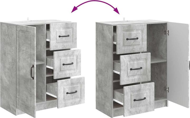 Produktbild vidaXL Sideboard-Aufbewahrung (34.50 x 34.50 x 87 cm)