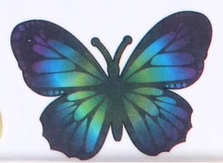 Image du produit Totum Tatouages métalliques - Papillons