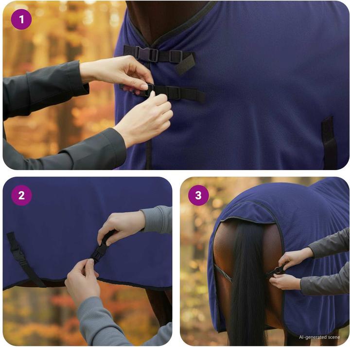 Image du produit vidaXL Polyester-Decke (95 cm)