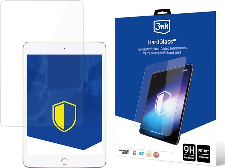 Produktbild 3MK Apple iPad mini 4/5 - up to 8.3" HardGlass (1 Stk., Apple iPad mini 2015, Apple iPad mini 2019, Apple iPad mini 2021)