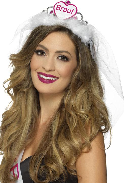 Produktbild Smiffys Polterabend: Braut Diadem