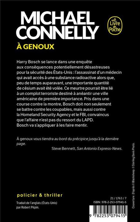 Produktbild A genoux. Une enquête de Harry Bosch (Französisch, Connelly Michael, 2024)