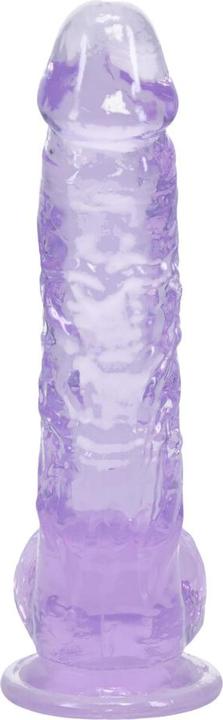 RealRock Realistic Dildo with Balls - 5 / 12,7 cm - Purple