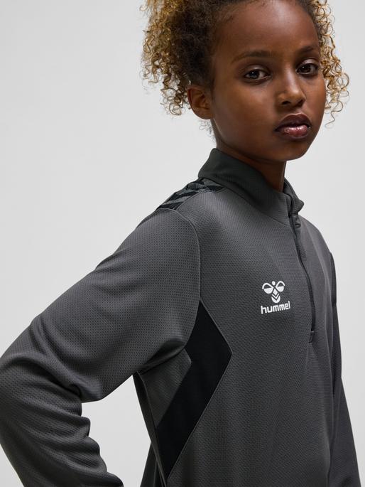 Actual product image hummel Hmlauthentic Half Zip Sweat Kids (164)