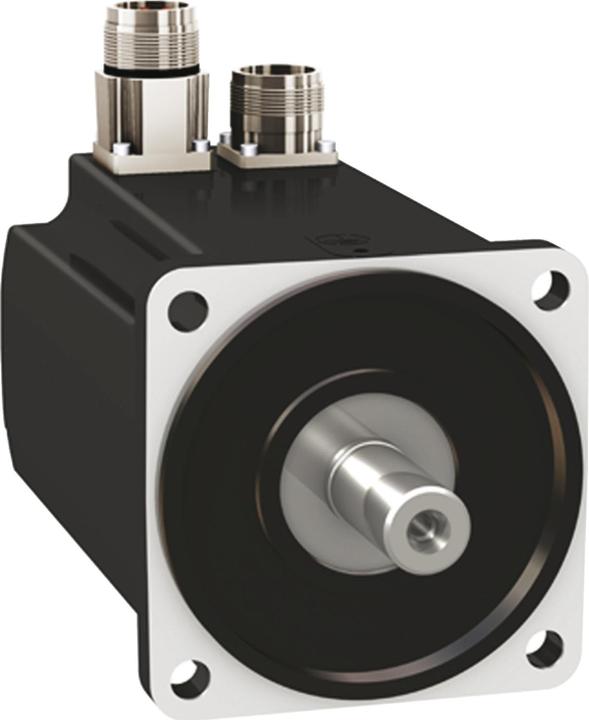 Schneider Electric Servomotor, Lexium BMH, 100mm, 6,1Nm, glatte Welle IP54, Singelturn 128P/U, 2xM23 gerade, Bremse BMH