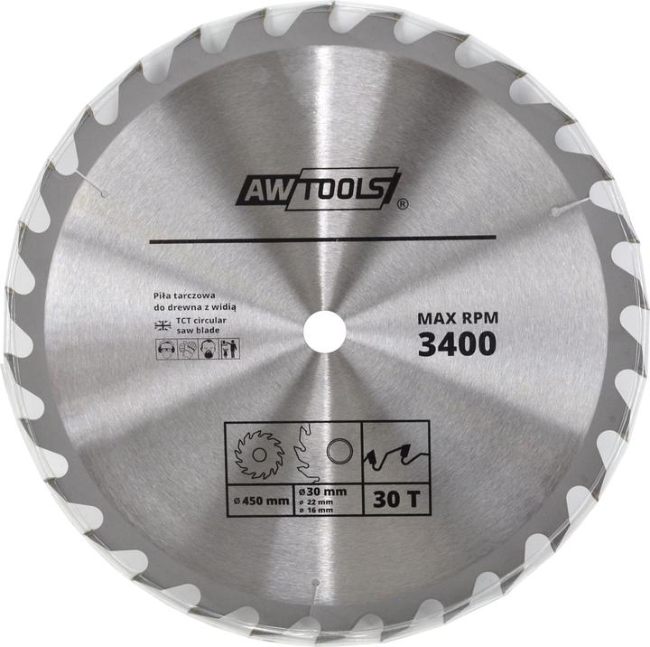 Actual product image Awtools AW PIŁA TARCZOWA DO DREWNA 210x30/22/16x40z