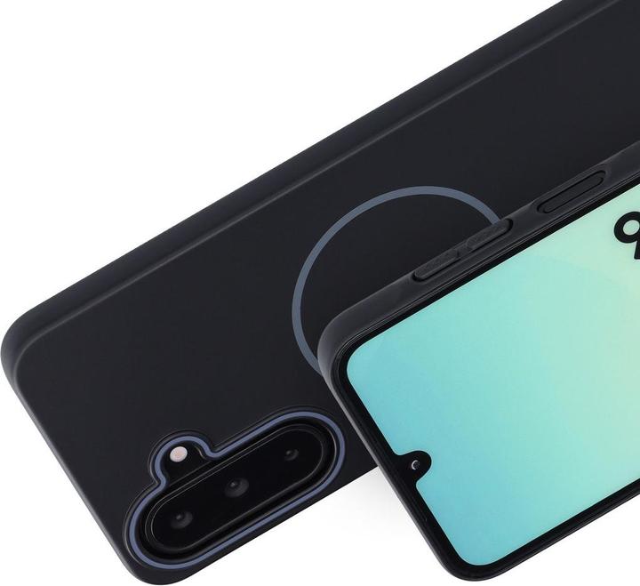 Actual product image Mobiparts Slim Line Case Samsung Galaxy A26 (MagSafe Compatible) Onyx Black (Samsung Galaxy A26)