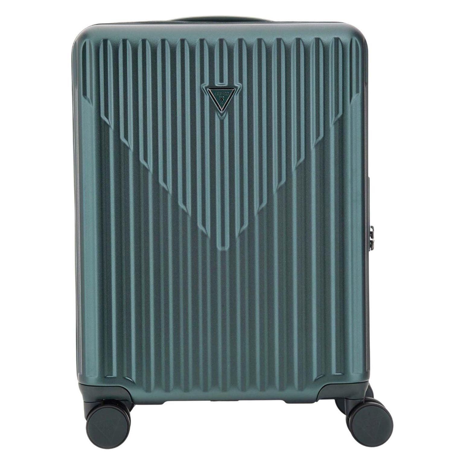 Guess, Koffer, Olbia - Cabin Trolley, Grün, (43.10 l)