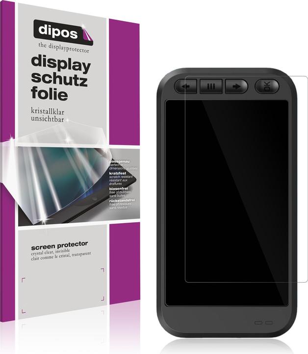 Actual product image Dipos Screen Protector Crystalclear for Miofive S1 Dashcam