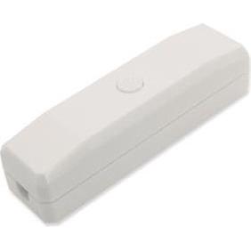 Csdk SL, Schnurschalter, Schnurdimmer weiss für LED-, Glühlampen- und Halogenlichtquellen.