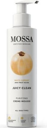 Actual product image Mossa Juicy Clean Cleansing Cream Mousse 190ml (Cleansing Foam, 190 ml)