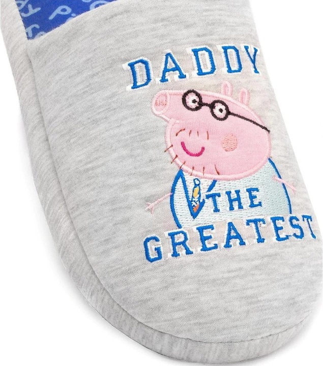 Actual product image Peppa Pig Slippers Daddy (44.5)