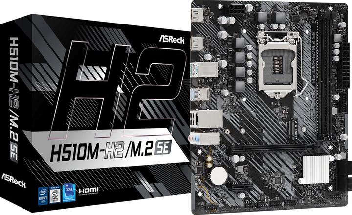 Produktbild AsRock H510M-H2/M.2 SE (LGA 1200, Intel H470, mATX)