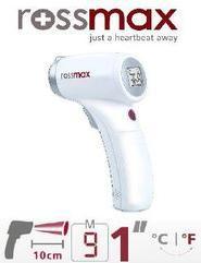 Actual product image Rossmax Infrared Thermometer HC700 (Forehead, Non-contact)