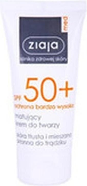 Ziaja Protecting UVA + UVB (Sonnencreme Gesicht, SPF 50, 50 ml)