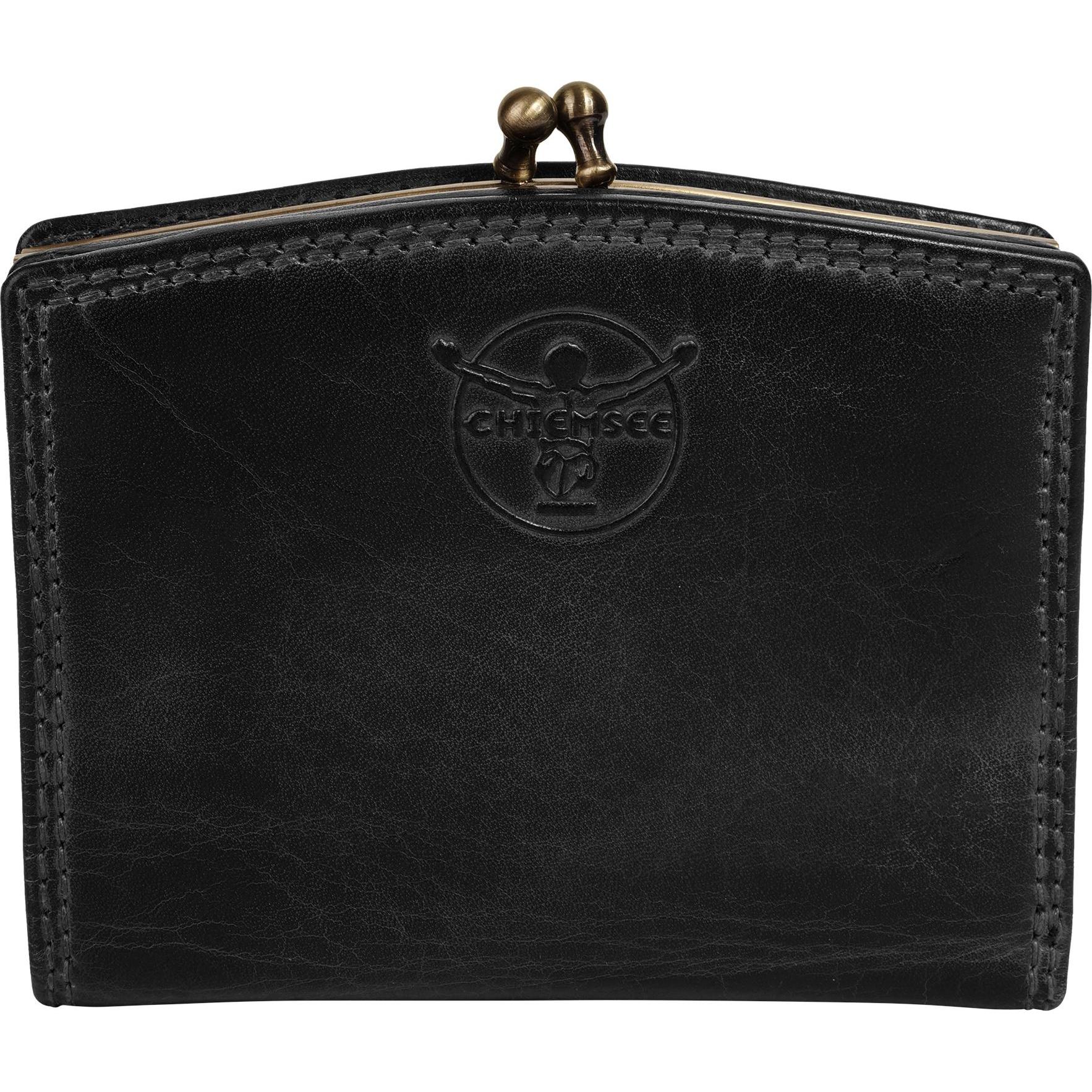 Chiemsee, Portemonnaie, Geldbörse, Schwarz