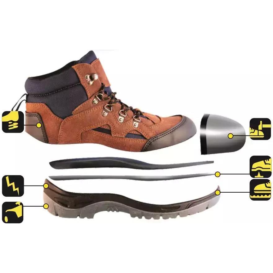 Thumbnail - Dedra, Sicherheitsschuhe, T2A suede safety shoes, size 44 (BH9T2A-44) (S1P, 44)