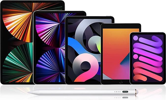 Actual product image Joyroom X9 Active Stylus Pen for Touch Screens - White