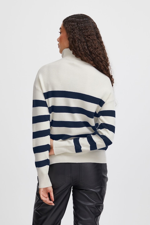 Produktbild B.young BYMANINA ZIPPER STIPE PULLOVER - 20813910 (XL)