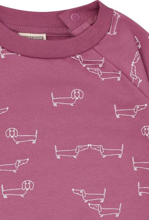 Actual product image loud + proud Babys & Kinder Sweatshirt mit Alloverdruck (122, 128)