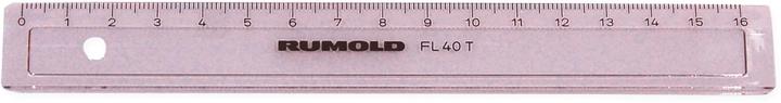Produktbild Rumold Schul-Flachlineal (17 cm, Kunststoff)