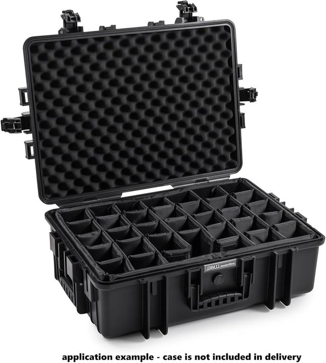 Produktbild B+W Schaumstoffeinsatz Facheinteilung zu Outdoor-Koffer Typ 6500