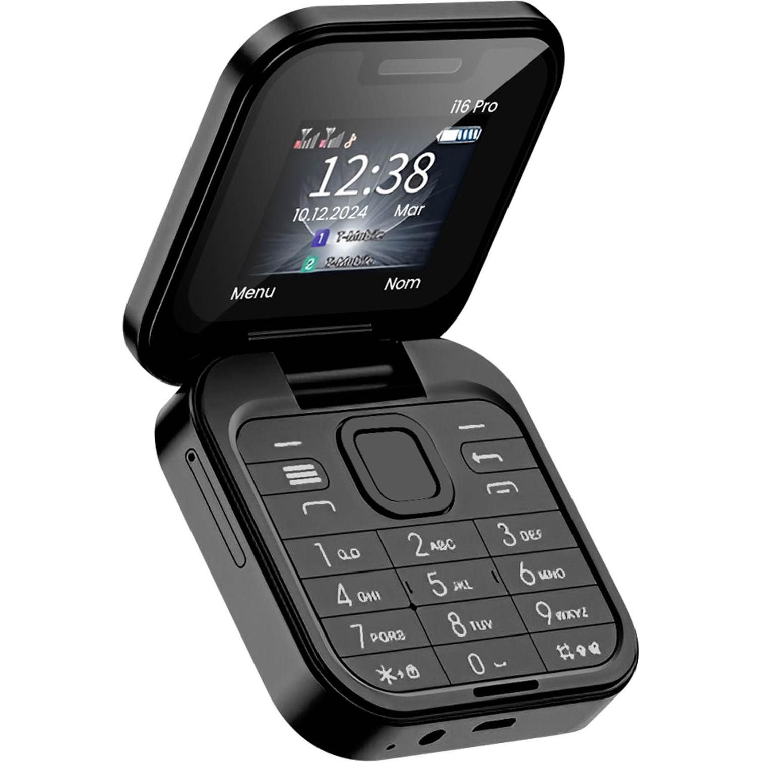 Avizar Servo i16 Pro Handy (1.77", 2G), Tastenhandy, Schwarz