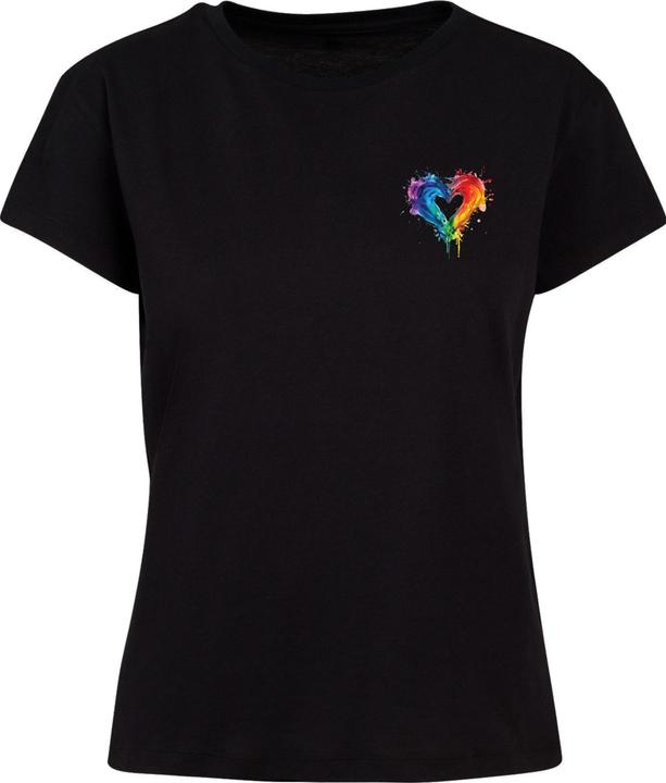 Produktbild Merchcode Ladies Pride Splash Tee - 169797 (XS)