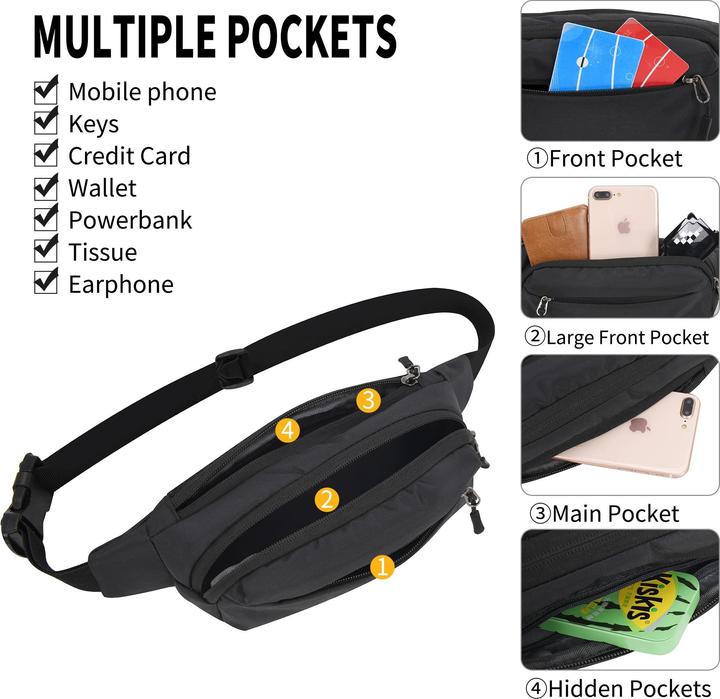 Produktbild Only-Bags.Store Gürteltasche Gürteltasche mit verlängertem Gürtel Moderne Umhängetaschen