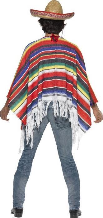 Image du produit Smiffys Poncho mexicain (Taille unique)