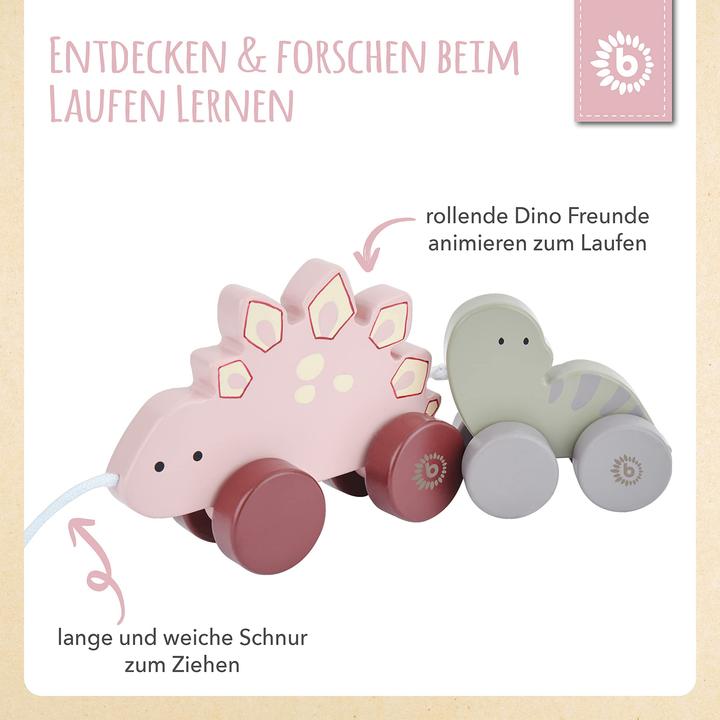 Produktbild Bieco Nachziehtier 'Dinos'