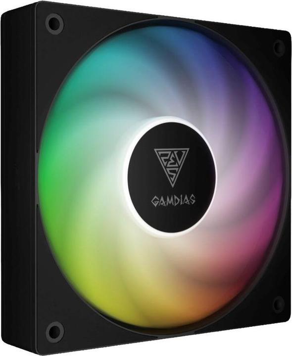 Immagine prodotto Gamdias NOTUS M1-1203 ARGB 3-pack| Ventola per case - Ventola per case - 1.600 rpm (120 mm, 3x)