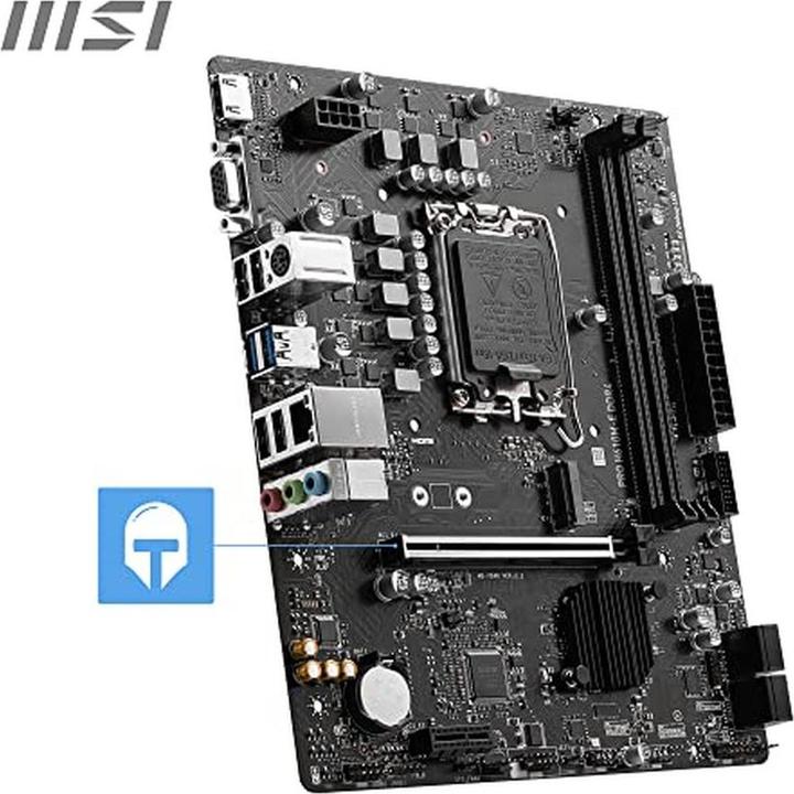 Produktbild MSI PRO H610M-E DDR4 (LGA 1700, Intel H610, mATX)