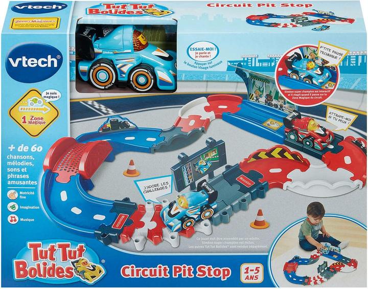 Image du produit VTech Tut Tut Bolides - Circuit Pit stop (+Siméon super champion)