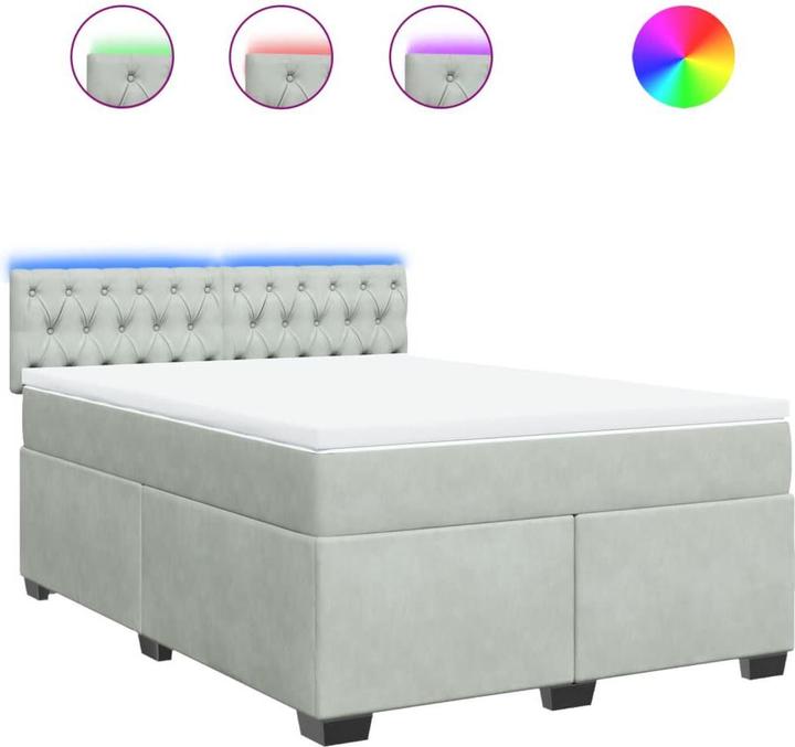 Actual product image vidaXL Boxspringbett (140 x 200 cm)