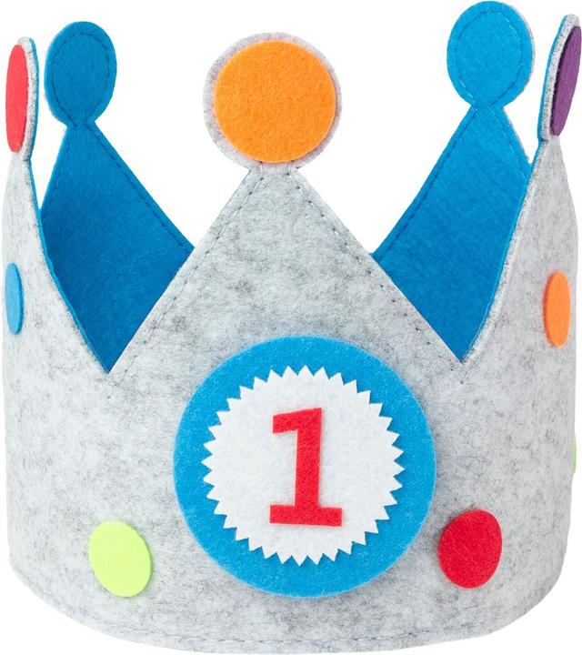 Actual product image Intirilife Birthday crown with interchangeable numbers 0 - 9 (1 pcs.)