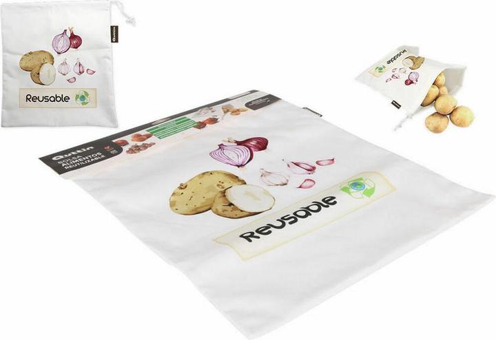 Actual product image Quttin Reusable bags for food 39.5 x 35 cm (18 pieces)