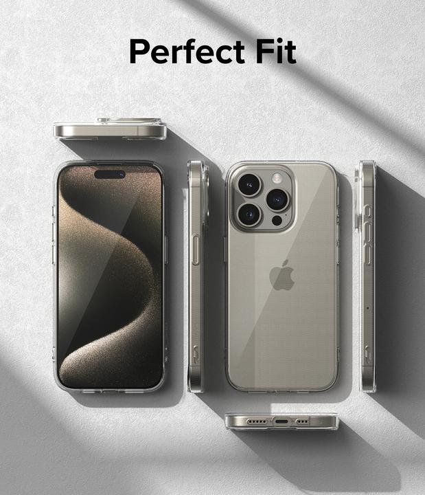 Produktbild Ringke iPhone 15 Pro Max Case Slim Clear (Apple iPhone 15 Pro Max)
