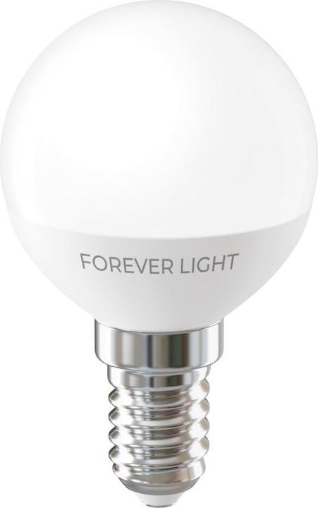 Produktbild Forever Light LED Bulb E14 G45 4.8W 630lm 6000K class E (E14, 630 lm, 100x)