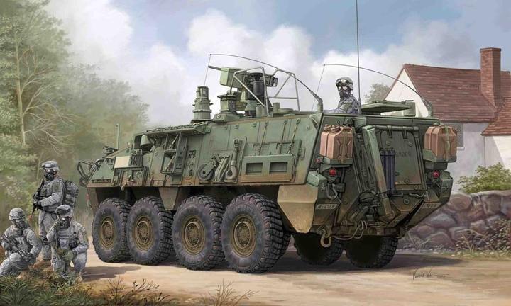 Actual product image Trumpeter M1135 Stryker NBC RV