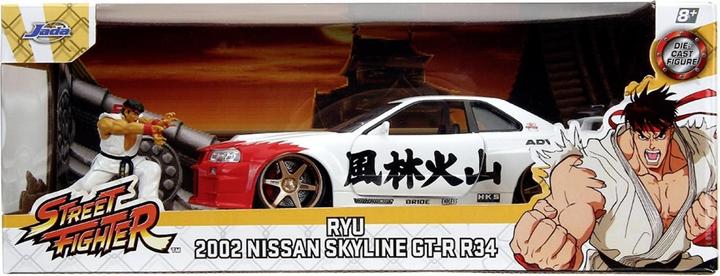 Image du produit Jada Street Fighter Nissan Skyline GTR 1:24