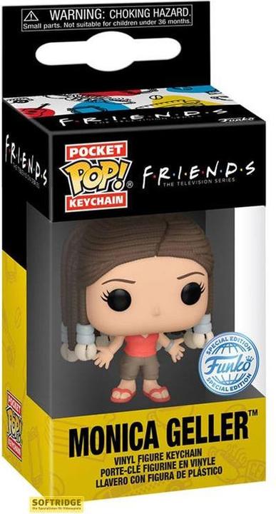 Image du produit Funko Portachiavi Pop! Friends : Monica w/ Braids