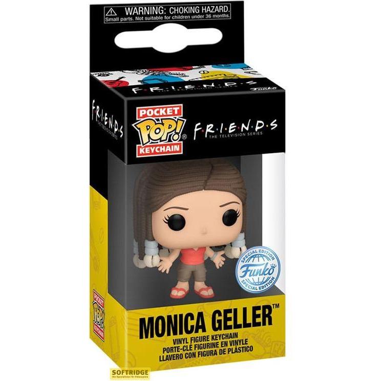 Thumbnail - Funko, Schlüsselanhänger, Portachiavi Pop! Friends : Monica w/ Braids