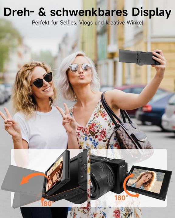 Produktbild Rollei Compactline 10x Flip Kompaktkamera (64 Mpx, 1/4")