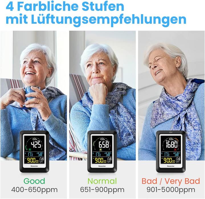 Image du produit Newentor Appareil de mesure du CO2