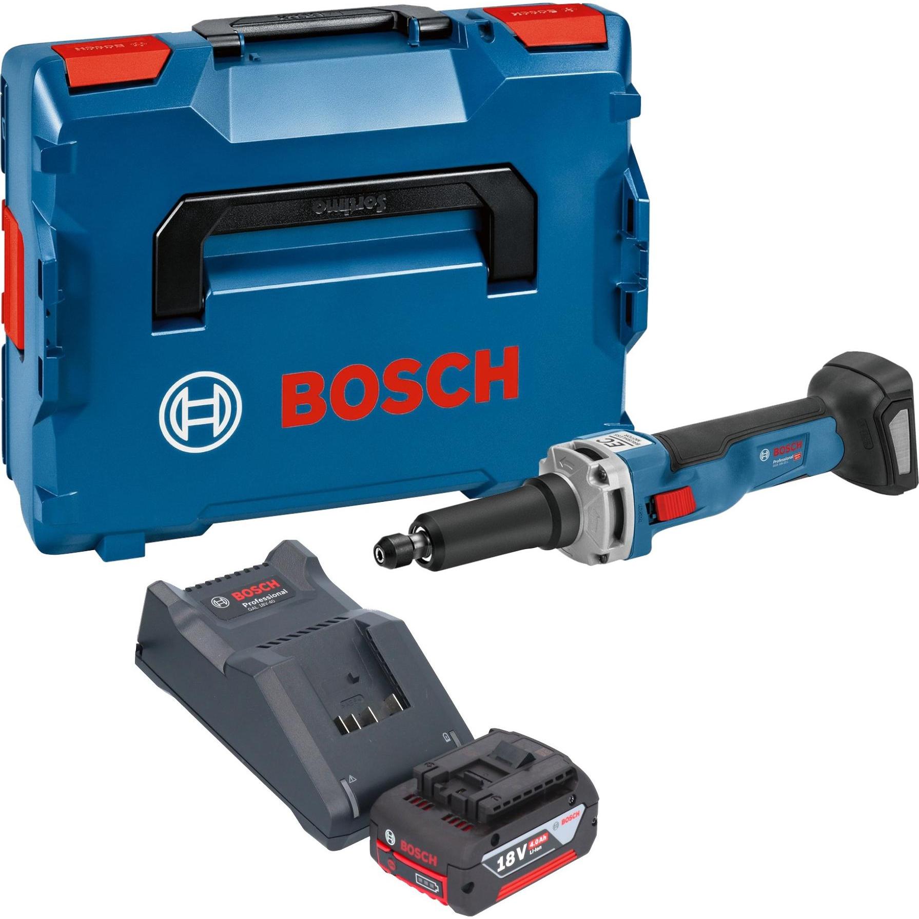 Bosch Professional, Schleifmaschine + Poliermaschine, Bosch GGS 18V-23 LC Professional Akku Geradschleifer 18 V Brushles...