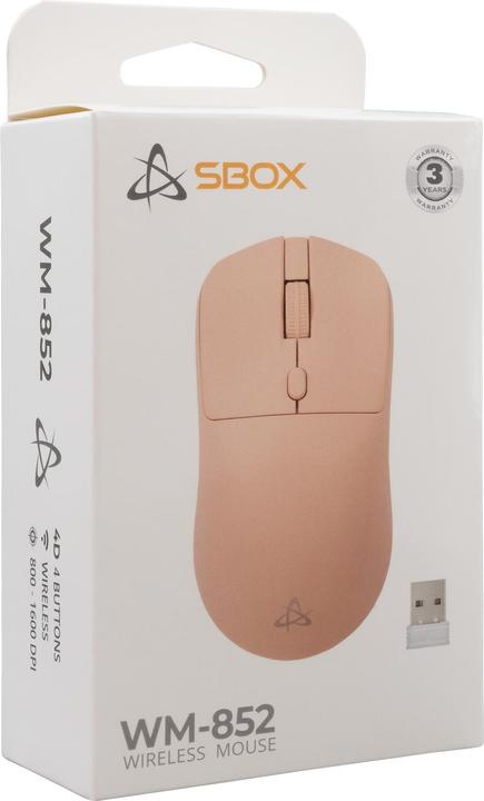 Actual product image Sbox WM-852 Pink Wireless (Wireless)