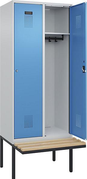 Actual product image kaiserkraft Evolo PLUS bench locker (80 cm, 212 cm)