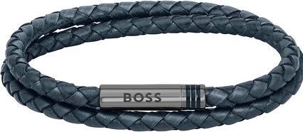 Immagine prodotto Hugo Boss Bracciale doppio in pelle 1580494 - Lunghezza: 19 cm (19 cm)